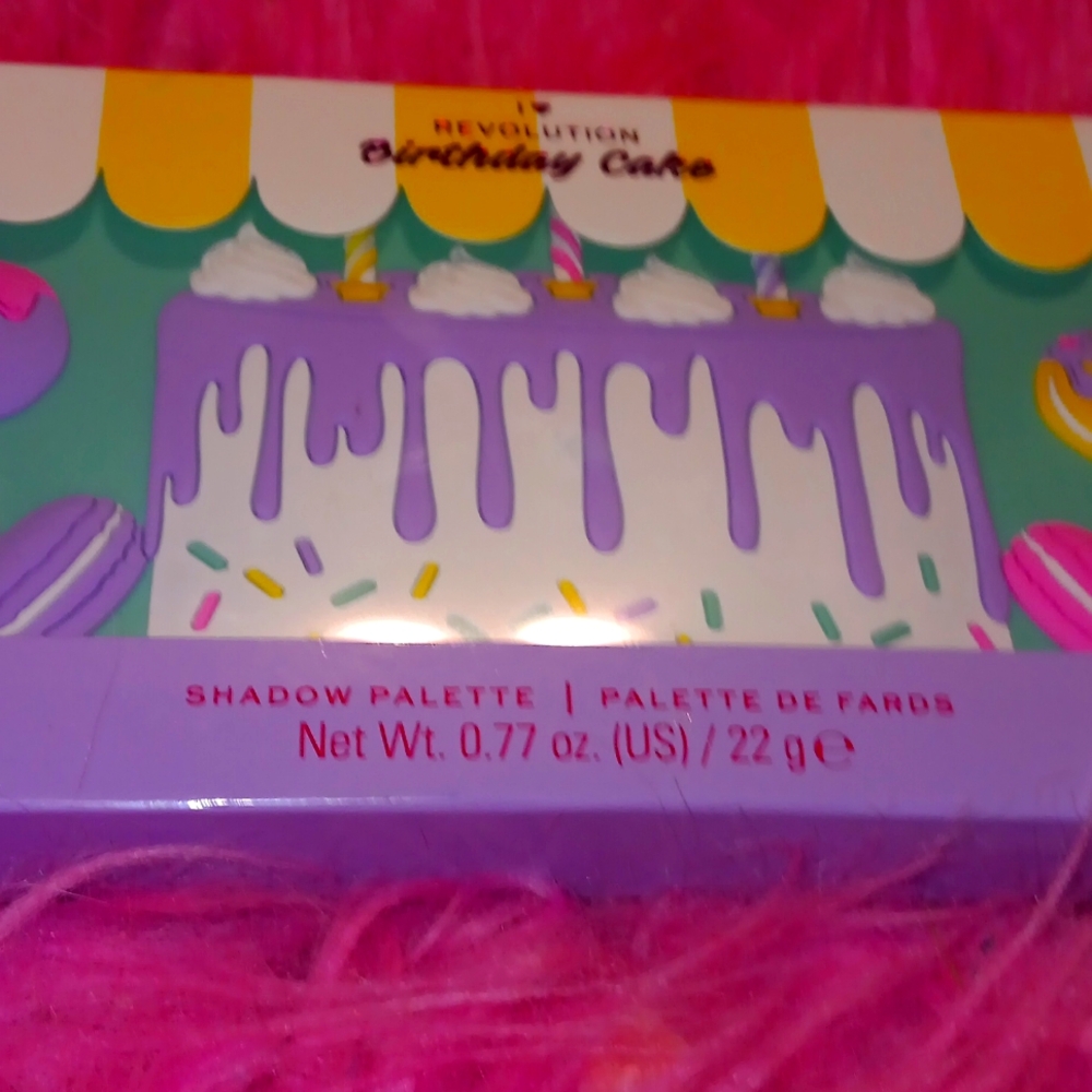 Revolution Beauty Tasty Birthday Cake Eyeshadow Palette BNIB